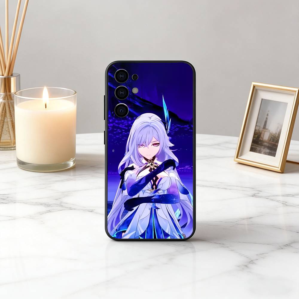 Cool G-GENSHIN IMPACT S-Skirks-GPS Phone Case For Samsung S25,S24,S21,S22,S23,S30,Ultra,S20,Plus,Fe,Lite,Note,10,Black Cover