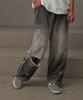 Tener Vintage Painted Elastic Waist Pants (Gray)