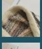 Women's Trendy Mixed Color Baotou Hat - Warm, All-Match Cold Protection for Large Head Circumference In Autumn & Winter