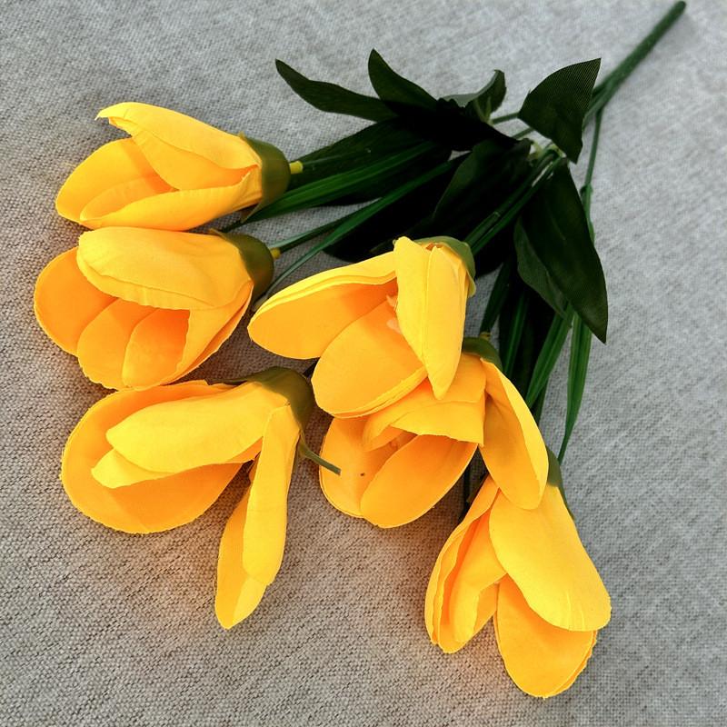 Silk Yulania Artificial Denudata Display For Wedding Gifts And Indoor Decor Home