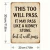 Funny Tin Sign Metal Wall Art Home Decor Novelty Gift for Bar Cafe Garage