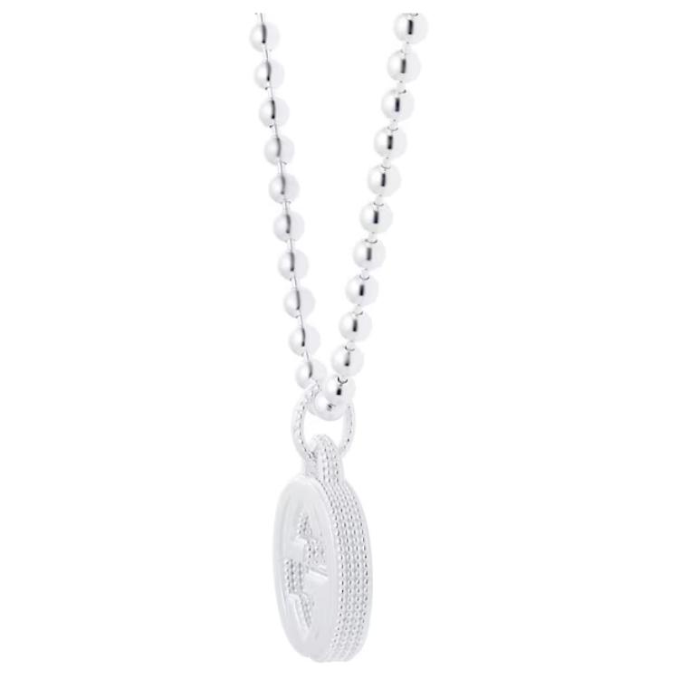 Gucci Double G Series Fashion Elegant Shiny 925 Silver Necklace Women Necklace YBB47921700100U