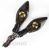1 Pair Sequential Amber Motorcycle LED Turn Signal Lights Indicators DRL Stop Brake Light For Motorcycle E-bike Scooter