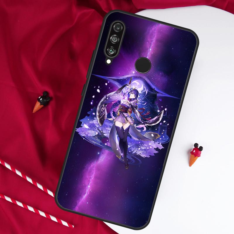 

Raiden Shogun Genshin Impact For Huawei Nova Y61 Y91 Y73 Y72 Y90 Y70 Y60 12s 12i 11i 8i 9 10 SE P60 P30 Pro P40 Lite Case Huawei P60 Pro