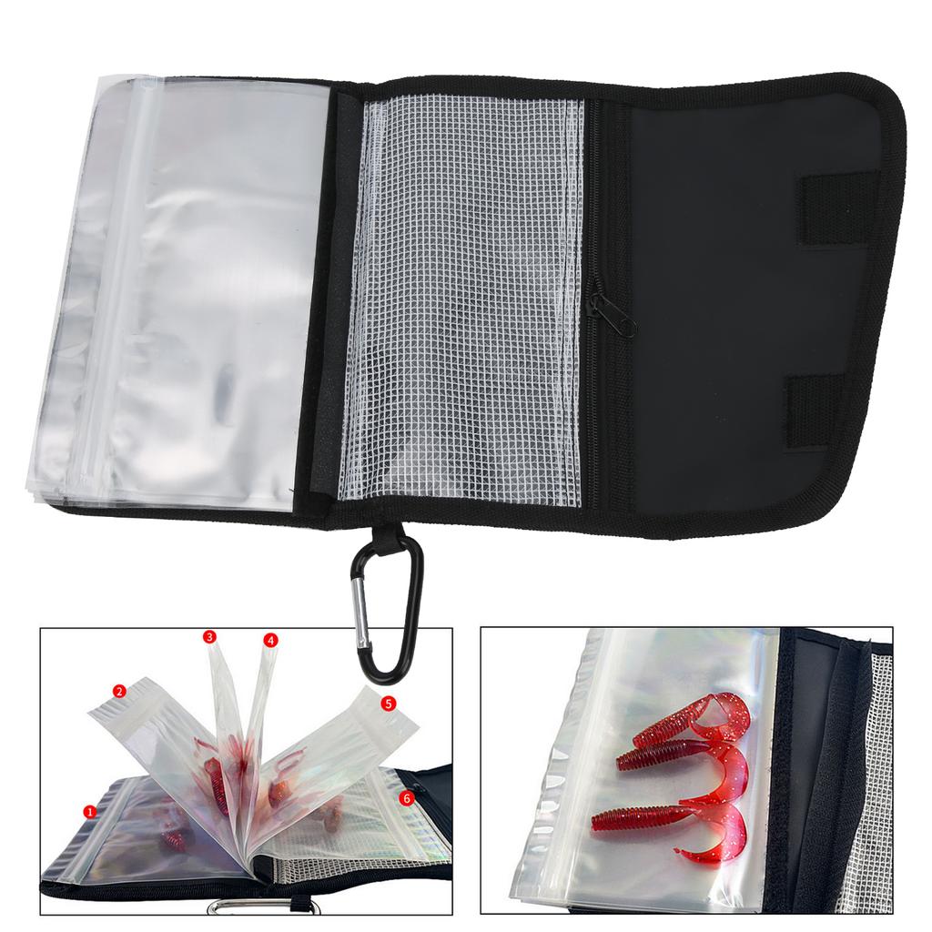 Fishing Bait Lure Bag Waterproof Portable Fishing Lure Organize Storage Bag Case
