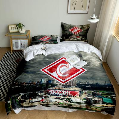 Spartak Moskau Bettbezug-Set EU Einzel Doppel King US Twin Full Queen Größe Bettwäsche