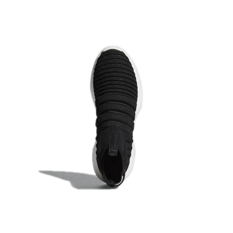 Adidas Originals Comfortable Versatile Fabric Non-Slip Wear-Resistant High-Top Running Shoes Men Sneakers Charcoal-Black CQ0983
