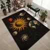 1PC Sun planets Earth Saturn galaxy space Carpet for Living Room Bedroom Sofa Home Decor Rus Non-slip Floor Mat Luxury Gift