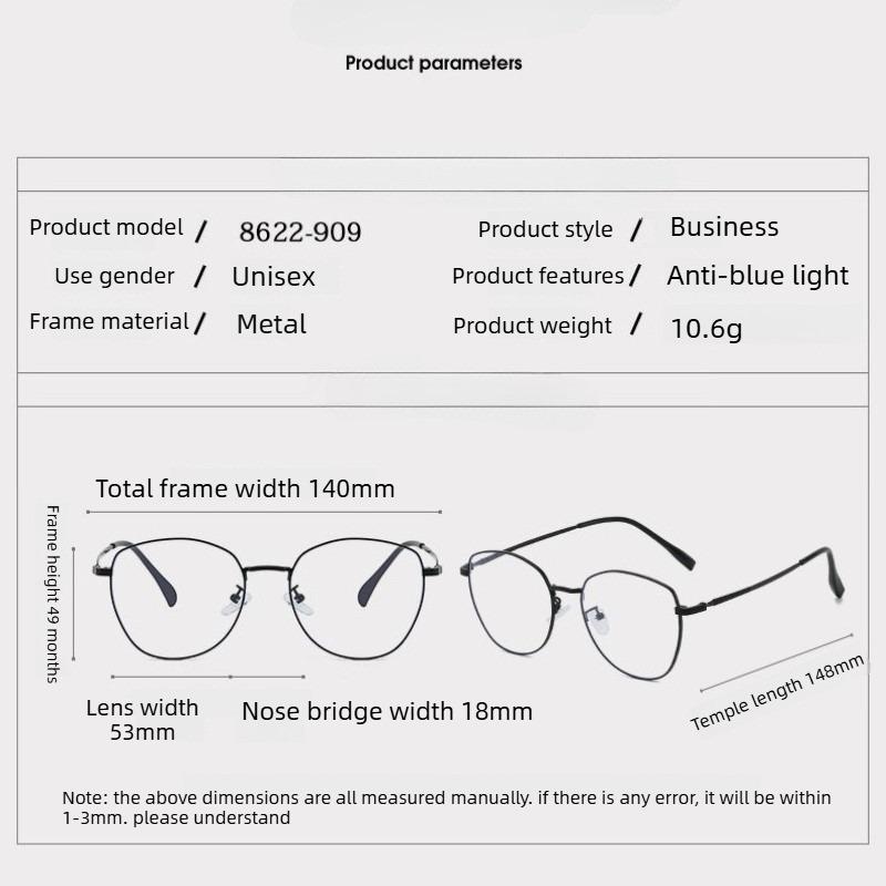 Luxury Oval Frame Photochromic Myopia Eyeglasses Unisex Negative Diopter Color Change Optical Glasses