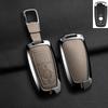 Zinc Alloy Leather For Lincoln Corsair Nautilus Aviator Navigator Continental Car Key Case Shell Keychain Keyring Car Key Cover