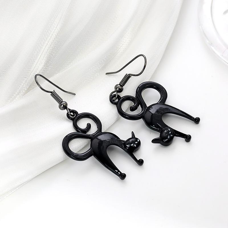 Gothic Halloween Earrings: Ghost, Spiderweb, Bat, and Pumpkin Dangles for Women