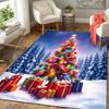 1Pc Christmas Tree Lights Gifts Rug Office Carpet Indoor Outdoor Doormat Nonslip Soft Living Room Christmas Halloween Gift D922222
