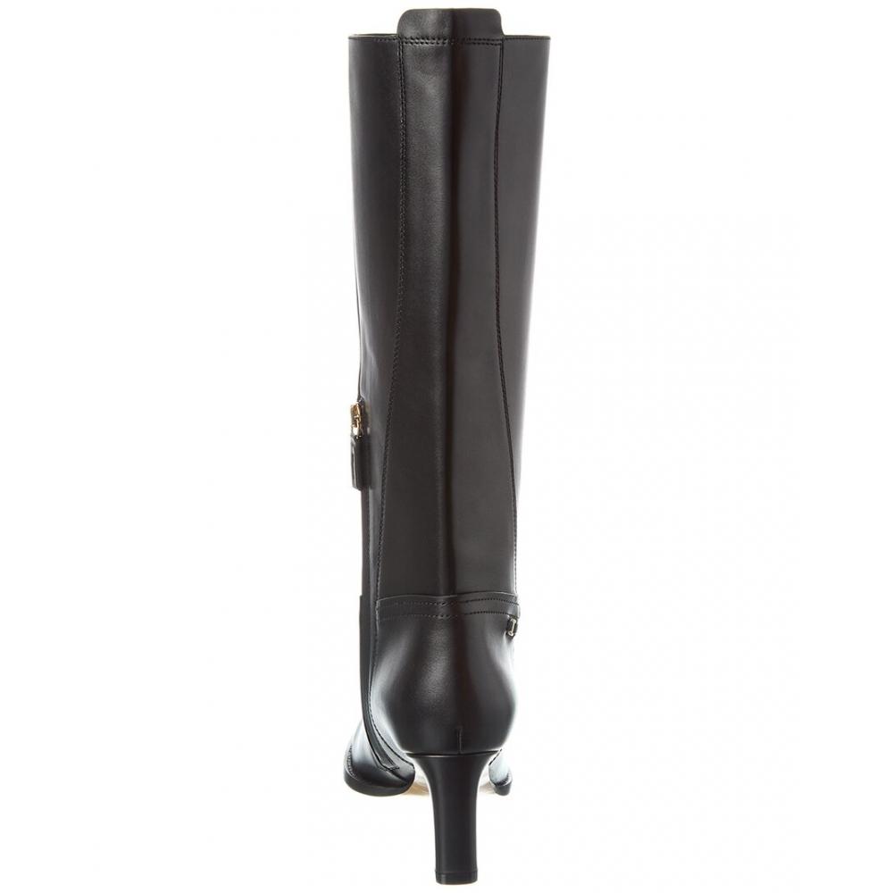 Salvatore Ferragamo Ferragamo Torris Leather Boot Black