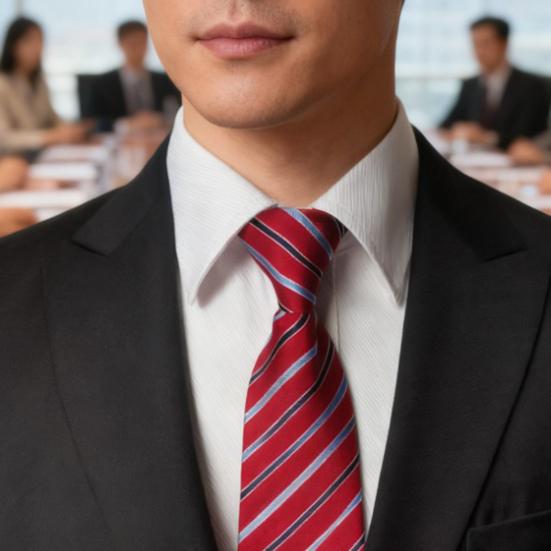 Men Tie with Zipper Design Multiple Patterns Colors Adjustable Length Tie Business Weddings Parties Formal Tie