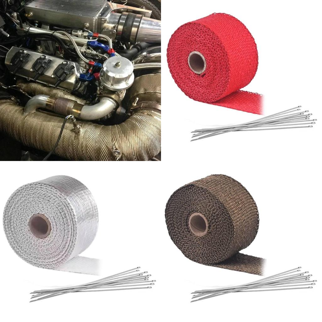 High-temperature Resistant Motorcycle Exhaust Pipe Heat Insulation Tape With Variety Of Colors