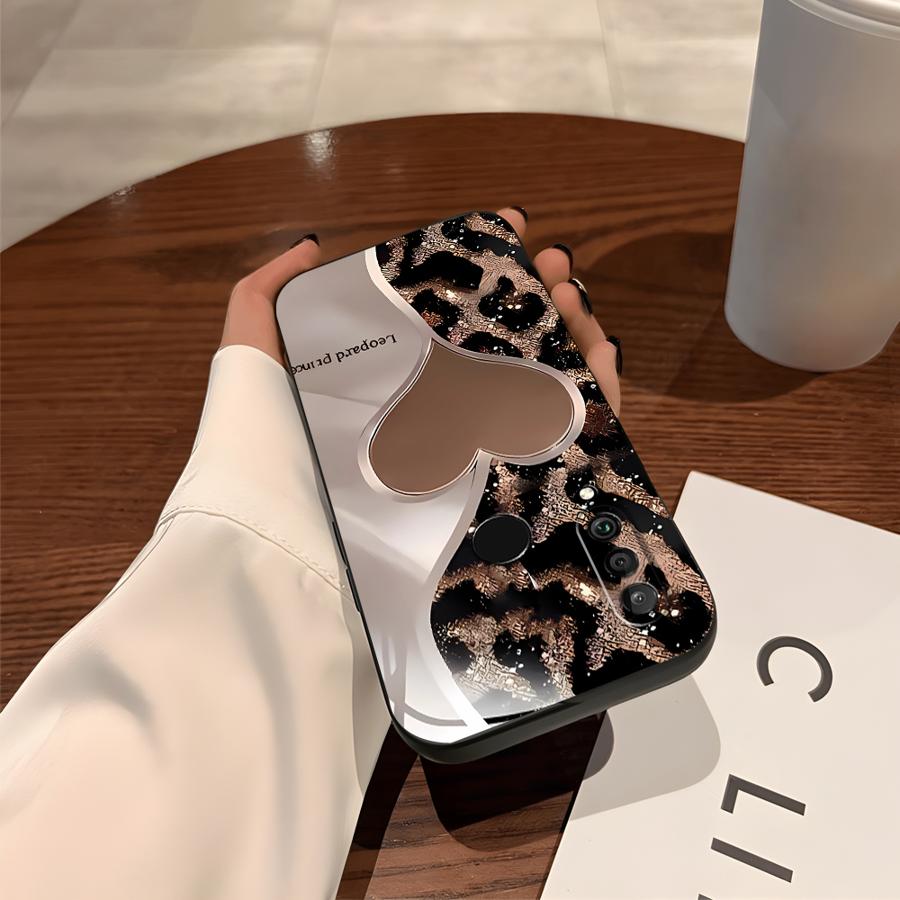 Phone Case for Huawei P30 P20 Pro P20 P40 Lite P20 Lite 2018 P Smart 2019 Soft Cover Cartoon Leopard Print Pattern