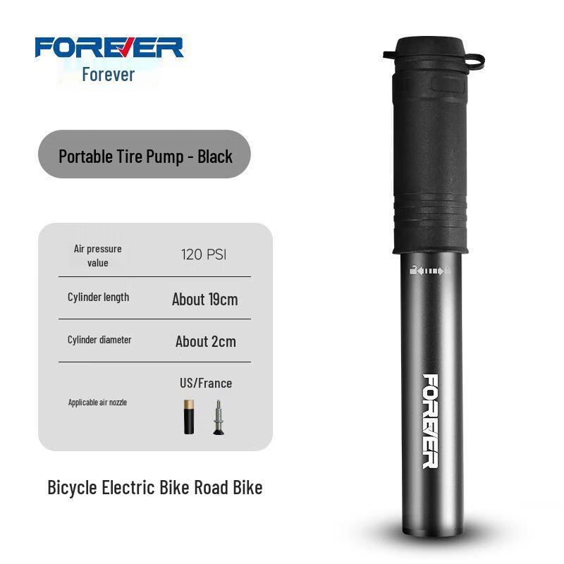 Forever Mini Portable High-Pressure Bike Pump