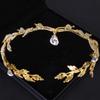 Gold Crystal Tiaras and Crowns Headband Rhinestone Prom Diadem Crown Bridal Wedding Hair Accessories Jewelry Crown Tiara Gift