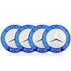 4pcs 75MM For MERCEDES BENZ AMG W205 W213 W206 W166 W176 W220 W253 C180 C200 Car Wheel Center Covers Stickers Hub Caps Sticker