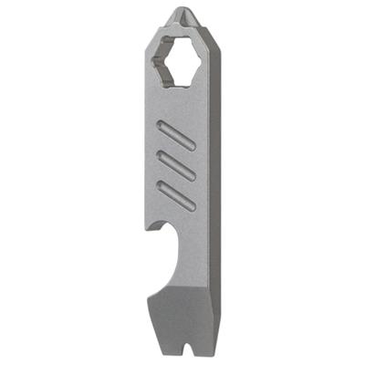 Small Titaniums Alloys Open Bottle Crowbars Pocket Pry Bar Outdoor Camping Tool Hexagon Wrenches Bottles Opener