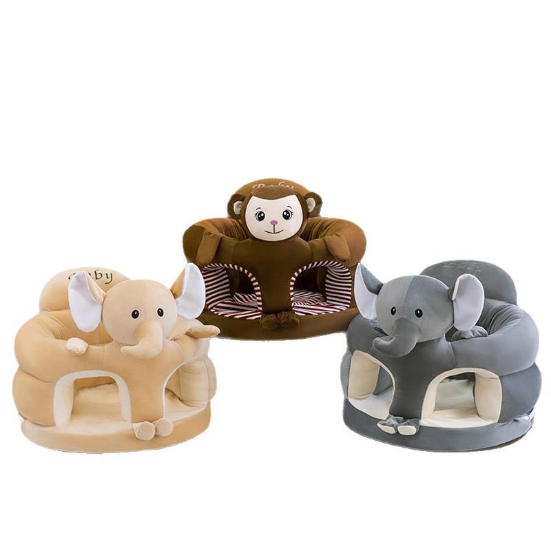 Anti-Drop Baby Learns Seat, Plush Toy Cartoon Baby Learns To Sit On Small Sofa, Anti-Collision, Safe And Odor-Free