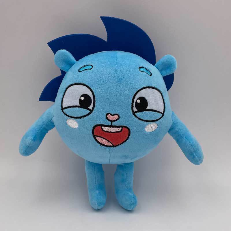 24cm Dětská Zoo Plyšové Hračky Kreslená Kočka Nosorožec Ježek Anime Měkká Plyšová Zvířátka Panenka Hračky s Dětskými Písničkami Dětské Děti Narozeninové Dárky