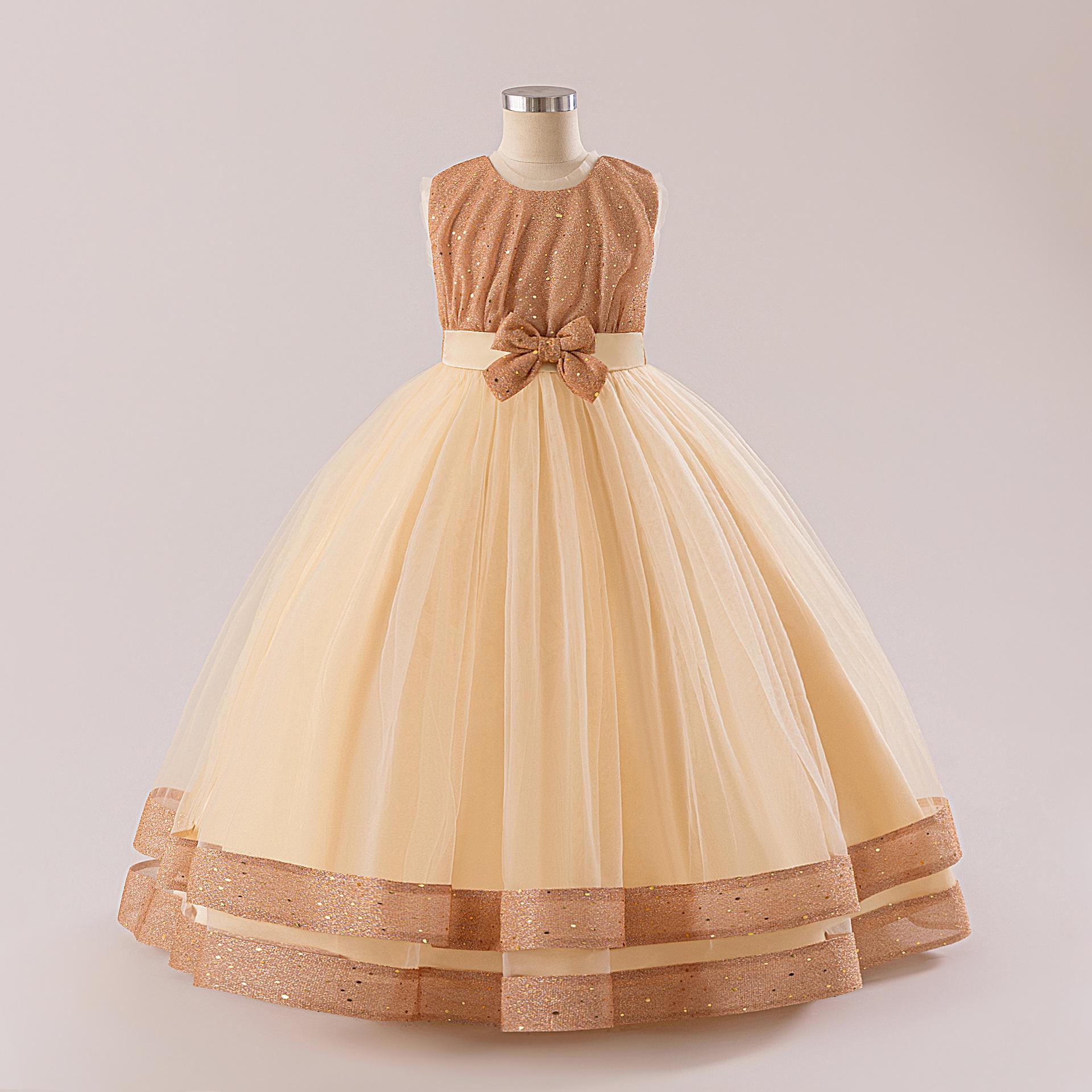 

Платья для девочек с пайетками для вечеринок Детские рождественские костюмы Пышное элегантное детское платье принцессы на день рождения для девочки Свадебное выпускное платье 150=10Y темно-красного