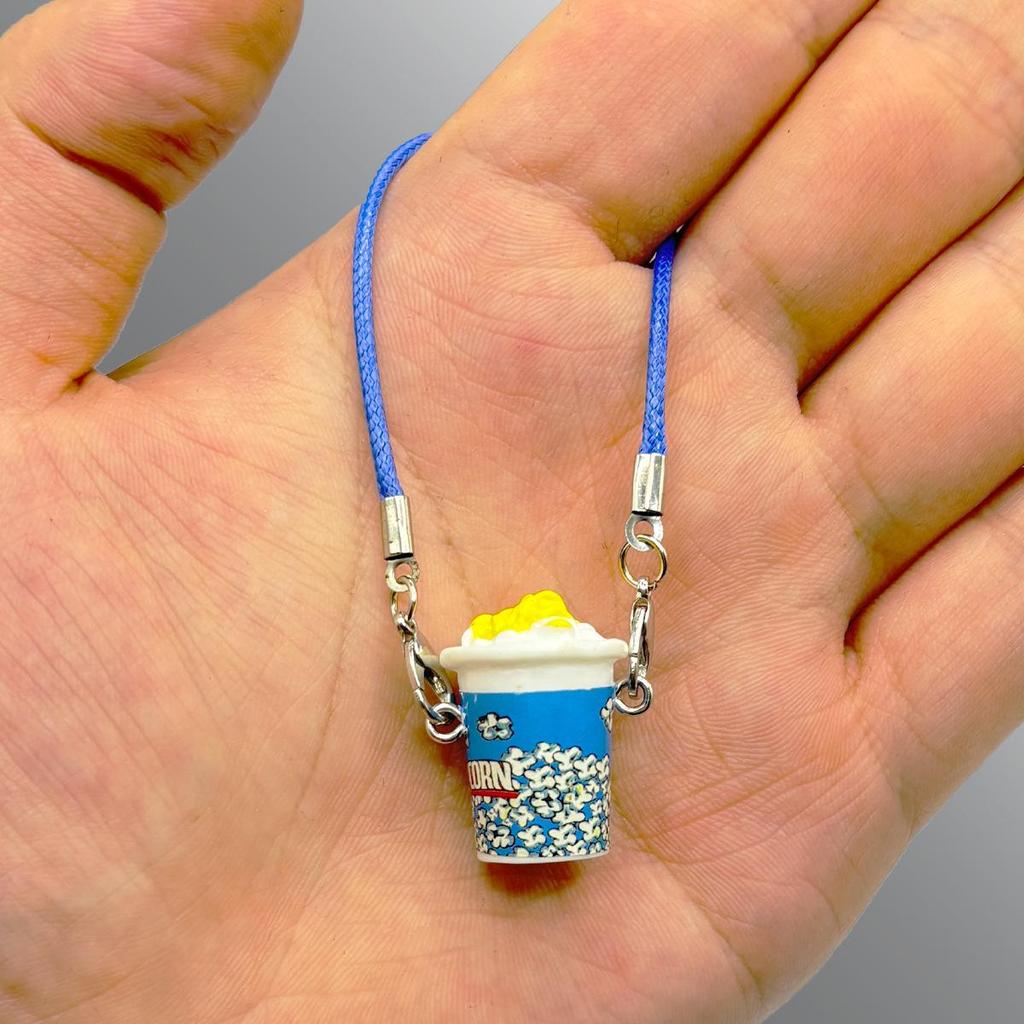 Dollhouse Mini Pendant Cartoon Camera Bow Knot Lanyard Accessory