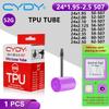 CYDY Bicycle TPU Inner Tube 24" 507 24x1.95 2.00 2.10 2.125 2.25 2.35 2.40 2.50 Inch Tyre Camera BMX Bike Tire Cycling Penu 52G