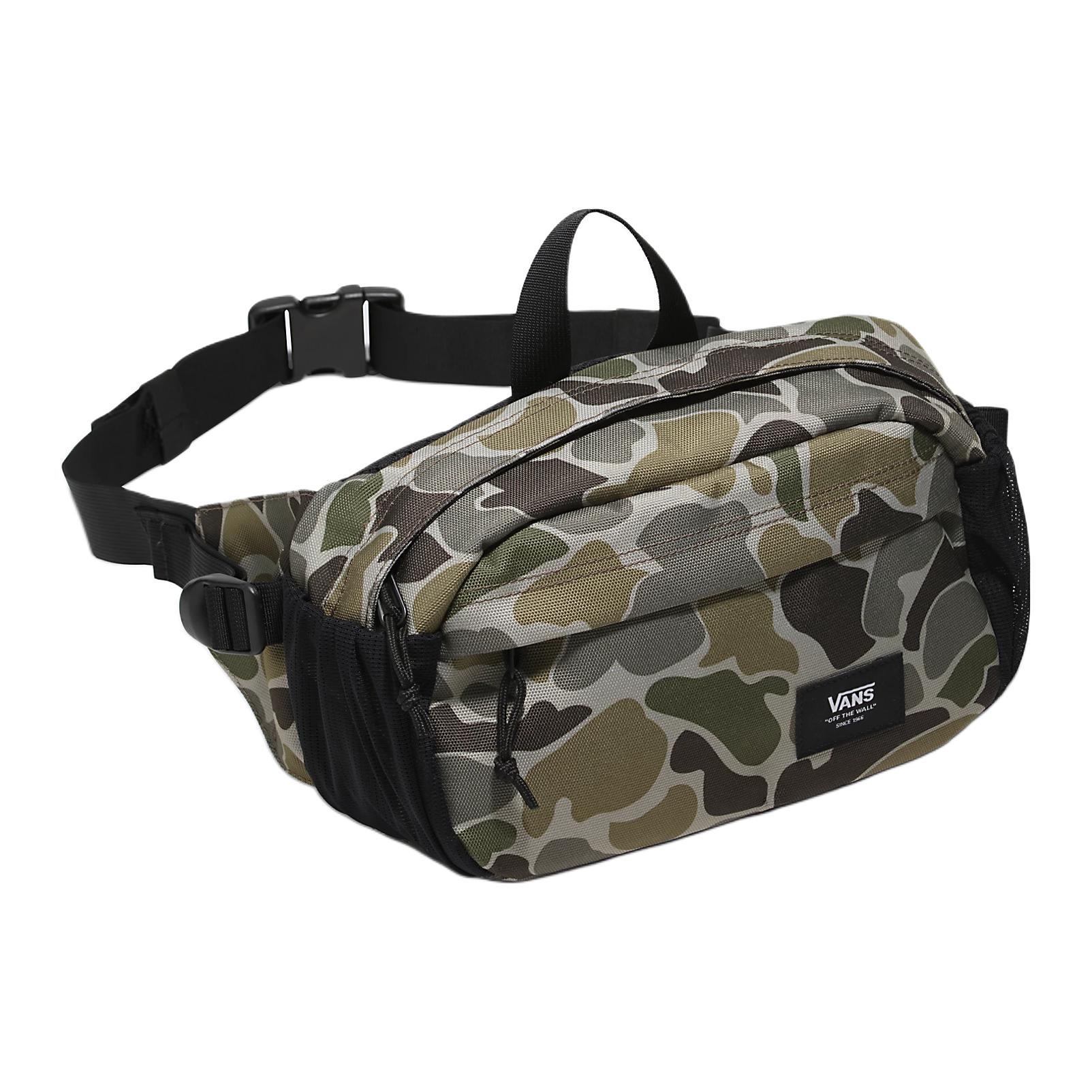 Vans Versatile Fashion Casual Polyester Nylon Waist Bag Unisex bags Army-Green VN0A7SCLDBC Army Green