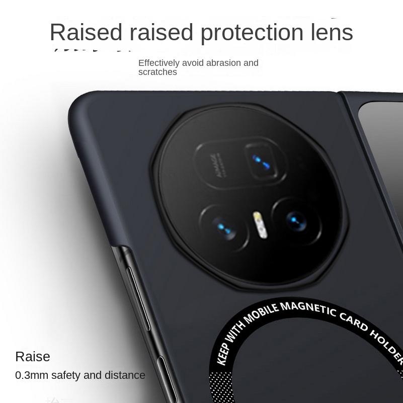 Ultra cienkie bezramkowe etui na telefon dla Honor Magic V5 V3 V2 honor magic Vs3 Vs2 Magnetyczna twarda osłona Magsafe