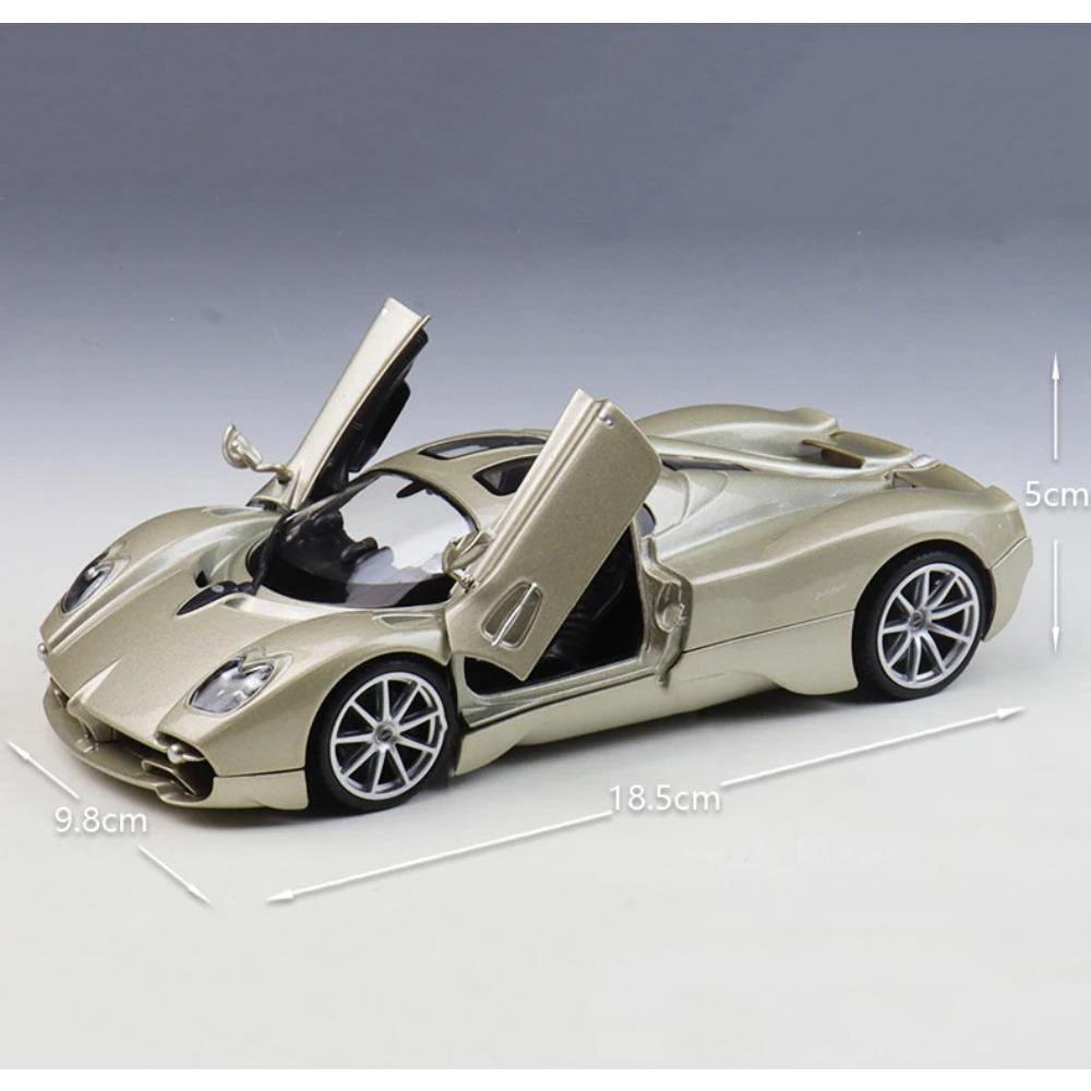 Welly 1/24 Pagani Utopia Alloy Sports Car Model Diecast Metal Track Racing Vehicles Car Model High Simulation Childrens Toy Gift