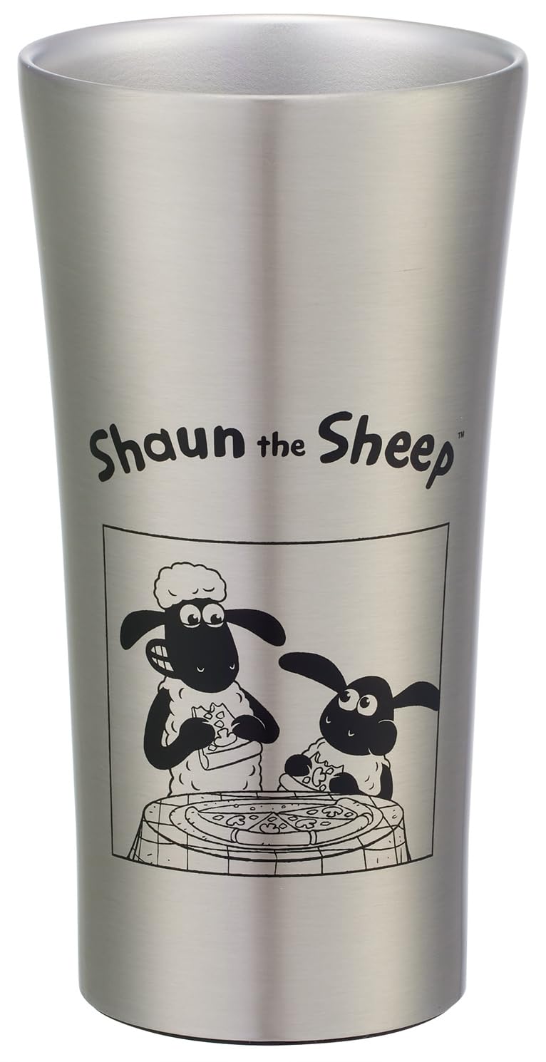 

Skater Stainless Steel Shaun the Sheep Tumbler, 400ml, Insulated, Comic, STB4N-A