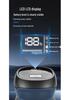 Magnetic Six-Blade Hair Clipper Self-Shaver for Bald Heads with Digital Display