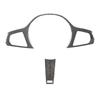 For BMW- 3 Series G20 G28 - Carbon Fiber Steering Wheel Panel Cover Trim Decoration Sticker Interior Accessories