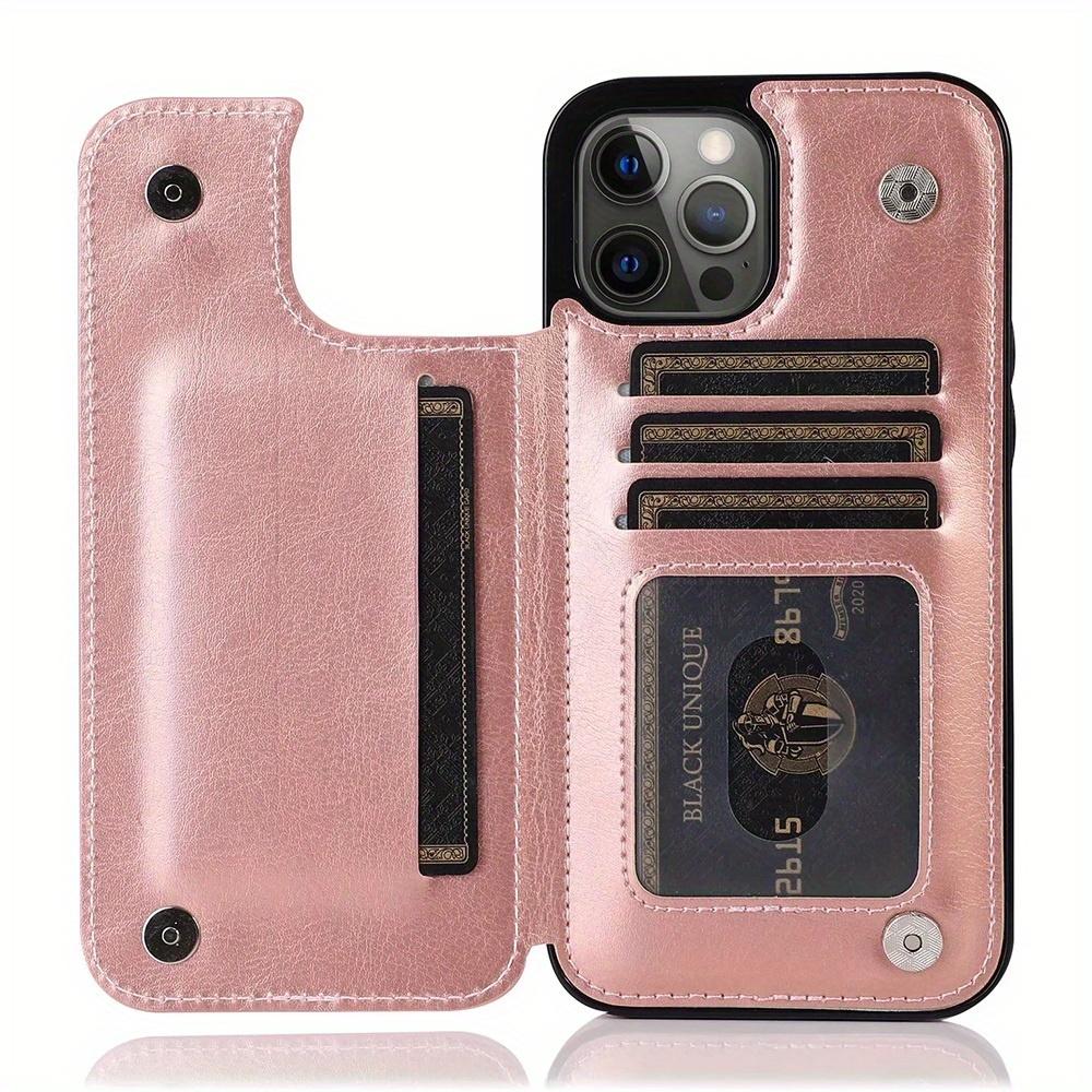Leather Wallet Case For IPhone 14/13/12/11/Pro Max/Mini/XR/X/XS Max/8/7/6S/6 Plus/SE2/SE3/2022/2020 - Card Holder & Flip Back Cover