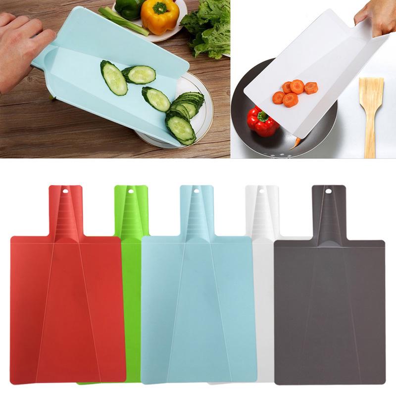1 Pcs Foldable Food Grade PP Cutting Board Chopping Blocks Non-slip ...