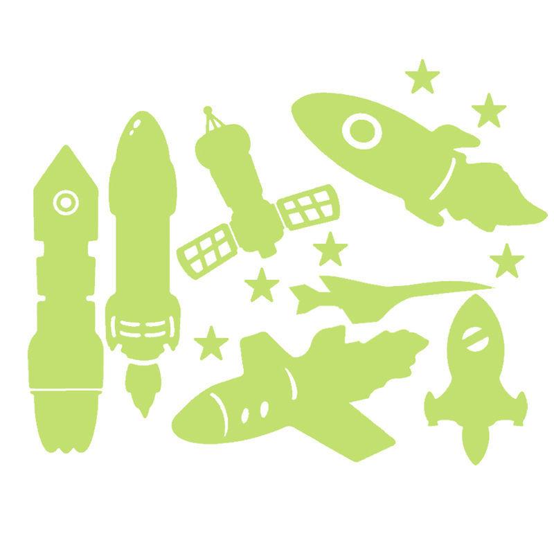 

Детская спальня Мультяшные настенные наклейки Гостиная Домашнее украшение Самоклеящиеся светящиеся наклейки Креативный фон Звезды Обои