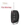 BH 3 Button Silicone Car Remote Flip Key Fob Shell Protect Cover Case for Hyundai Accessories