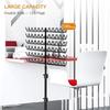 Braiding Hair Rack Hair Extension Holder Hanger,Hair Stand with Stylist Hair Braiding Tool for Hair Salon Home Traveling