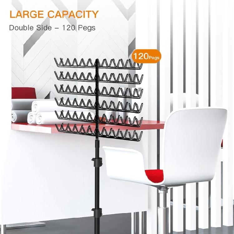 Braiding Hair Rack Hair Extension Holder Hanger,Hair Stand with Stylist Hair Braiding Tool for Hair Salon Home Traveling
