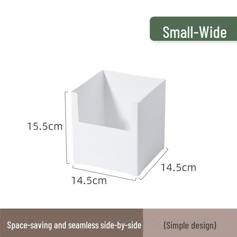 Retractable Kitchen Cabinet Storage Box: Under-Sink, Desktop, Right-Angle Organizer
