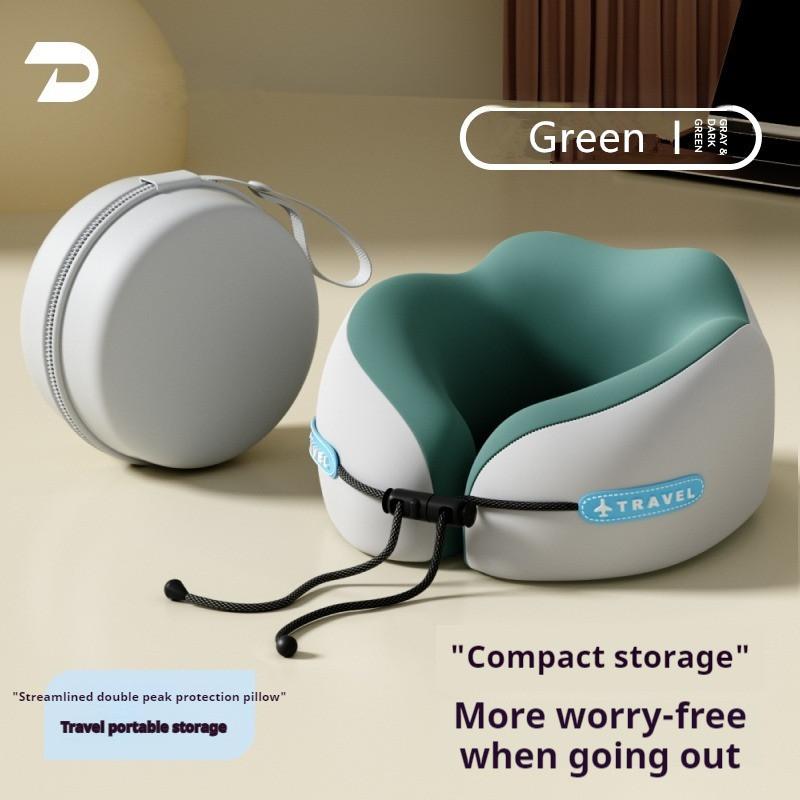 New U-Shaped Memory Foam Neck Pillows Cervical Healthcare Bedding Drop Shipping Soft Slow Rebound Space Travel Pillows