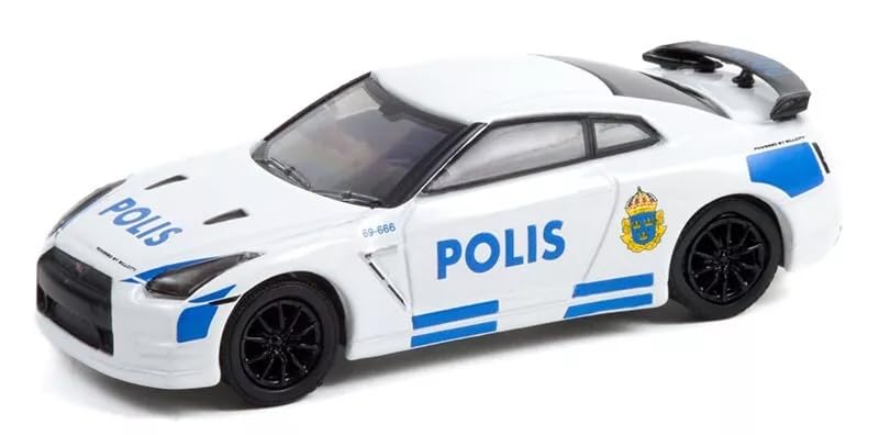 

Greenlight Nissan R35 Швеция Стокгольмская полиция Greenlight Hot Pursuit Polis Стокгольмская полиция миникар 1/64 GT-R [предмет]