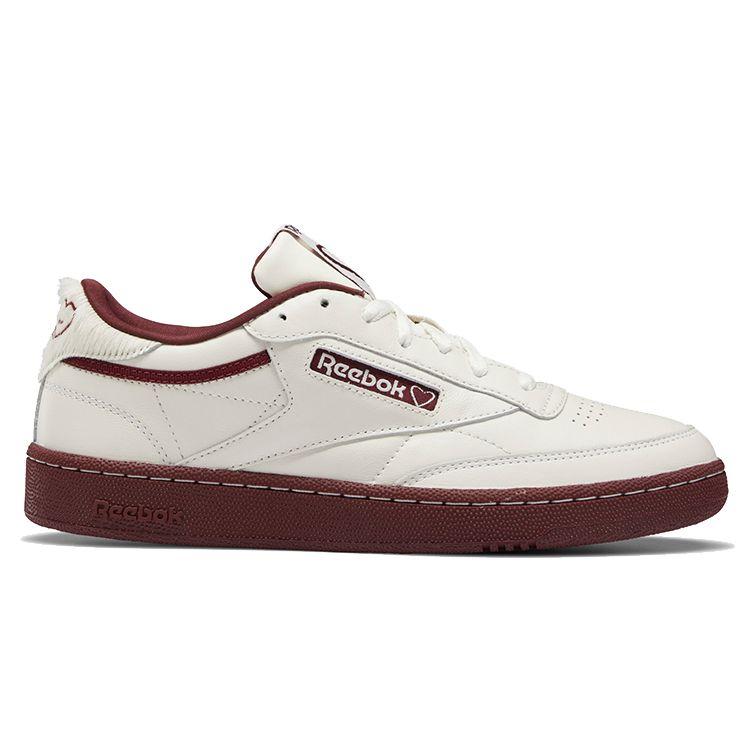 Reebok Club C 85 Valentines Day (2021) Unisex Sneakers Chalk Merlot FY4138