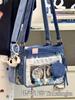 JIAERDI Harajuku Denim Ita Bags Women Sweet Cool Transparent Messenger Bag Purse Ladies jk Uniform Casual Crossbody Bags 2025