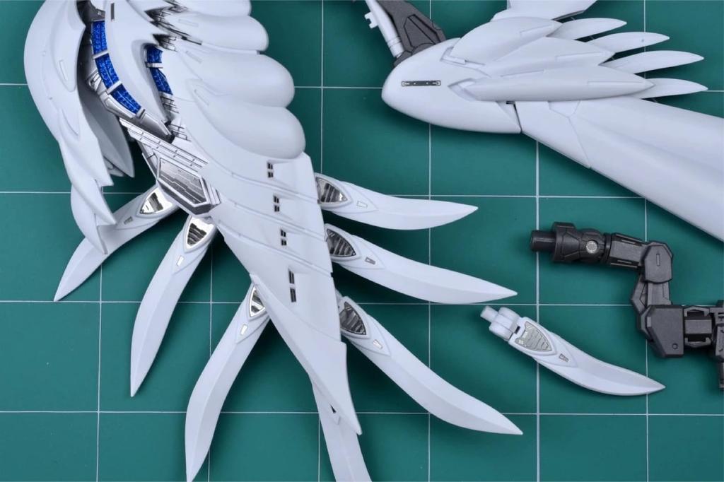 MGSD Wing Gun Dam Zero EW modification detail up high quality metal parts with water transfer decal