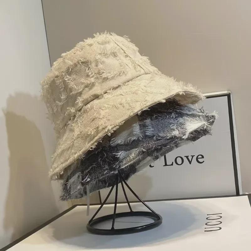 Women's Japanese Fashion Bucket Hat - Versatile Spring/Summer Style, Perfect for Shopping and Outings