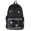 Transparent Large Capacity Student School Bag College Style Women's Backpack