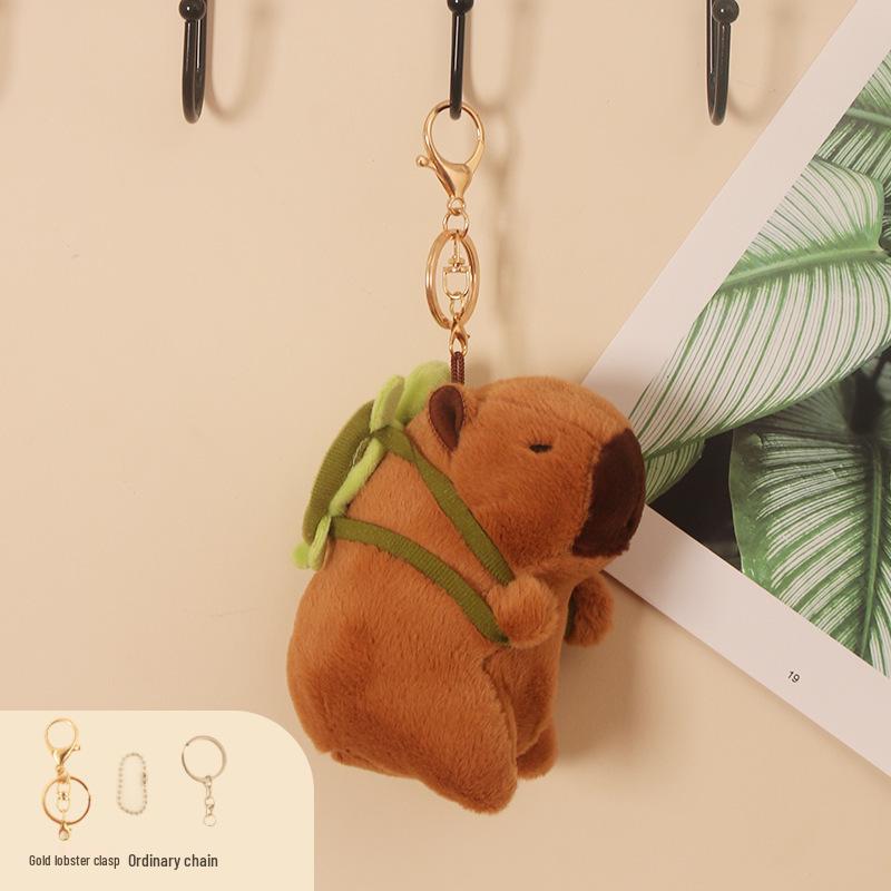 Popular Capybara Plush Pendant: Cute Capybara Ornament Toy